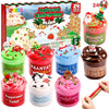 Slime Christmas Advent Calendar, Joyin, 24pcs, slime and filling