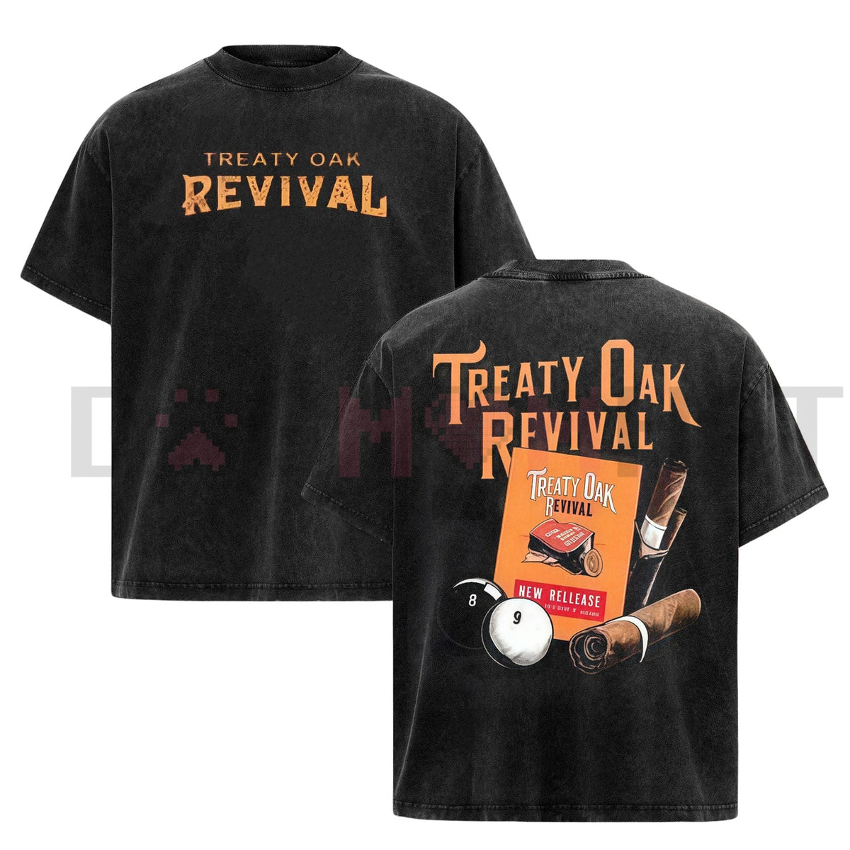 Treaty Oak Revival T-Shirt – Retro Rock Band Shirt, Vintage Music Graphic Tee, Unisex Cotton
