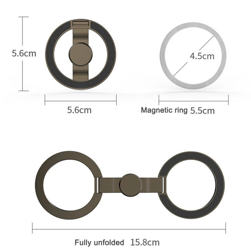 Magnetic Phone Ring Stand Fidget Spinner