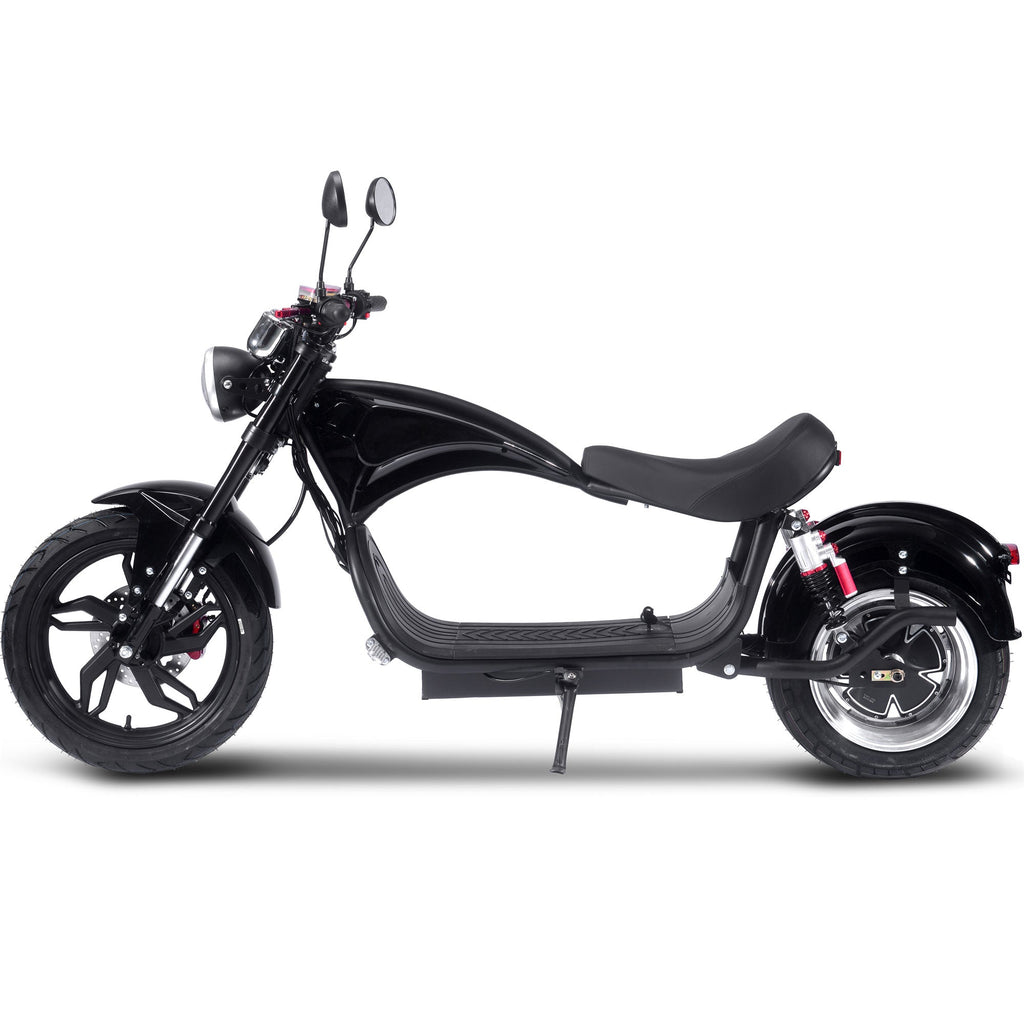 60V 2.5 kW Lithium Chopper Cruiser Bike