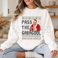 Pass the Gabagool Christmas Sweatshirt | Funny Italian Holiday Crewneck