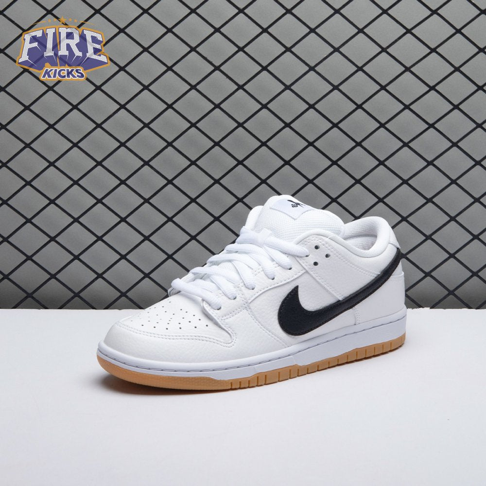 Nike SB Dunk Low Orange Label White Black Unisex