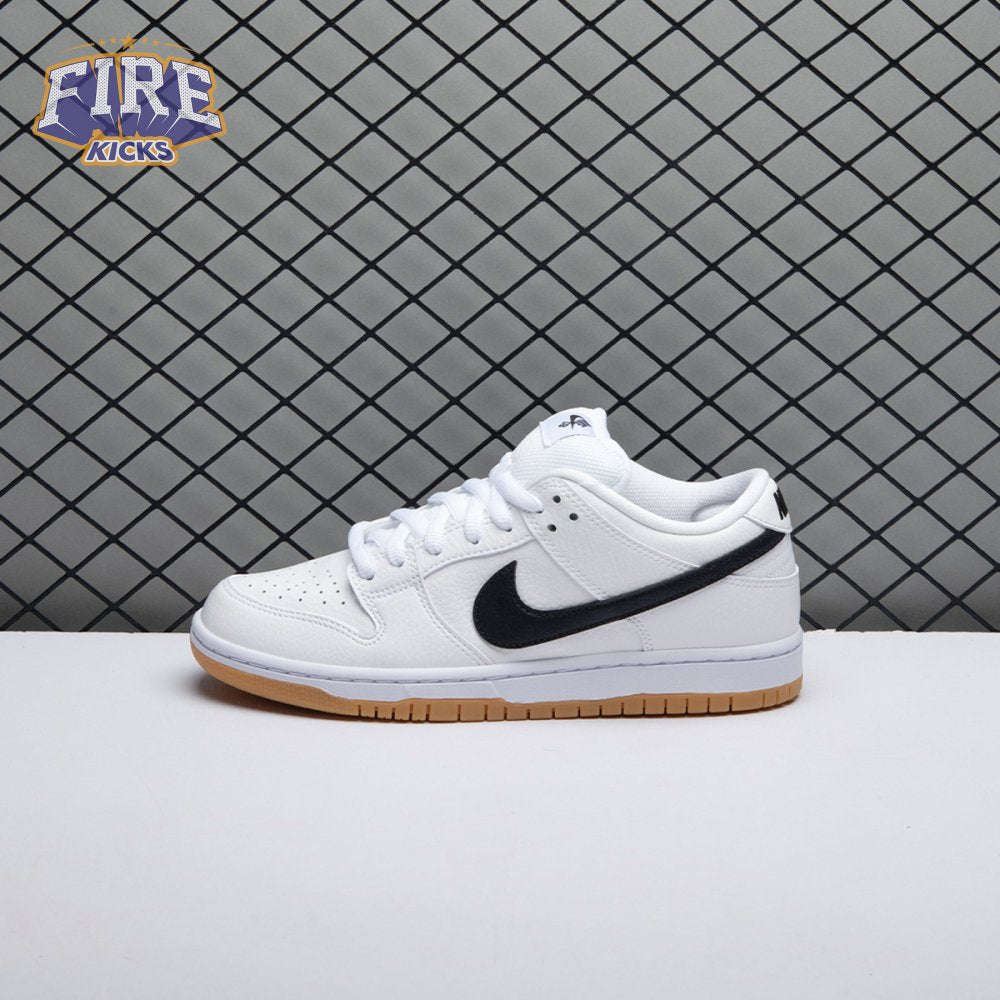 Nike SB Dunk Low Orange Label White Black Unisex
