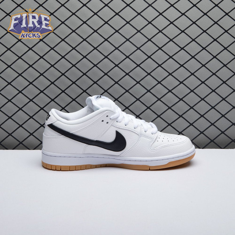 Nike SB Dunk Low Orange Label White Black Unisex
