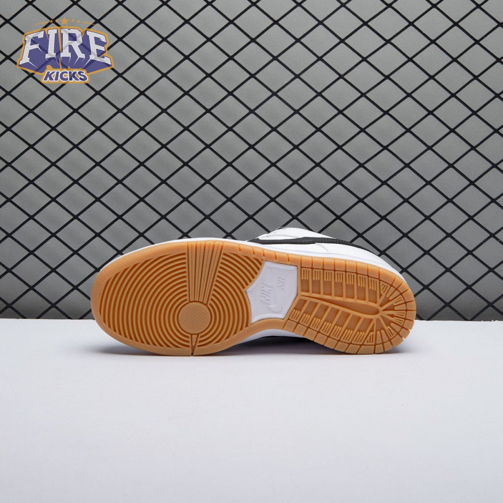 Nike SB Dunk Low Orange Label White Black Unisex