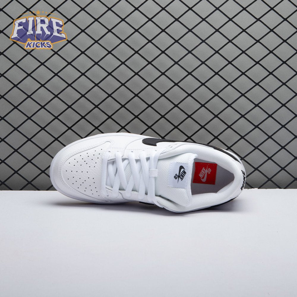 Nike SB Dunk Low Orange Label White Black Unisex