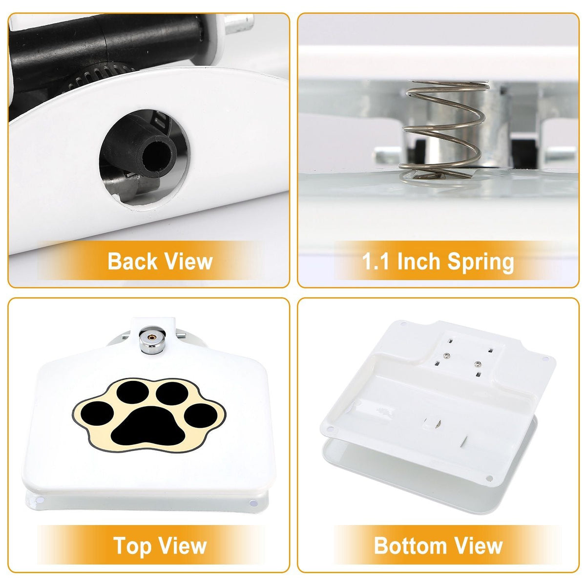 Outdoor Dog Water Fountain Step-On Activated Pet Water Dispenser